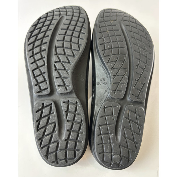 Oofos Oolala Luxe Recovery Sandal Comfort Multi-Colored Ombre Women's Size 11 - Picture 13 of 16